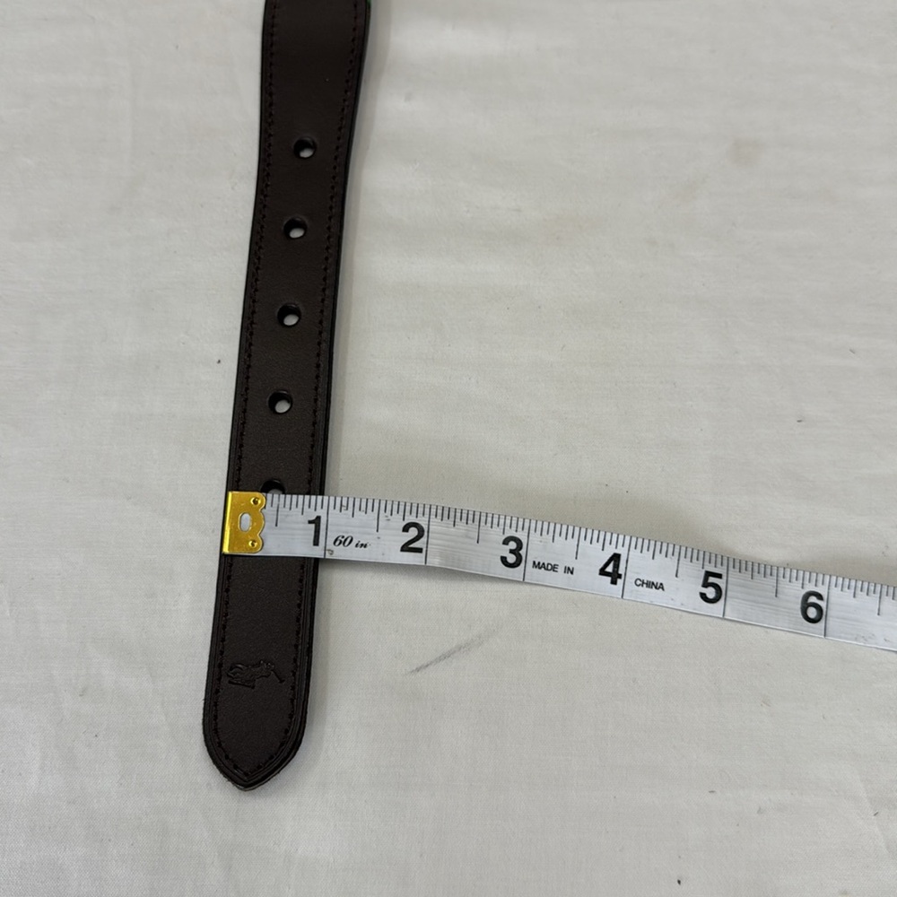 Polo Ralph Lauren leather men's trim Polo Bear beltThe world's best-dressed bear - Picture 5 of 11